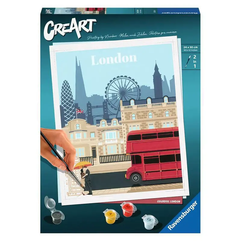 Ravensburger 23525-5 Creart Colourful London 1