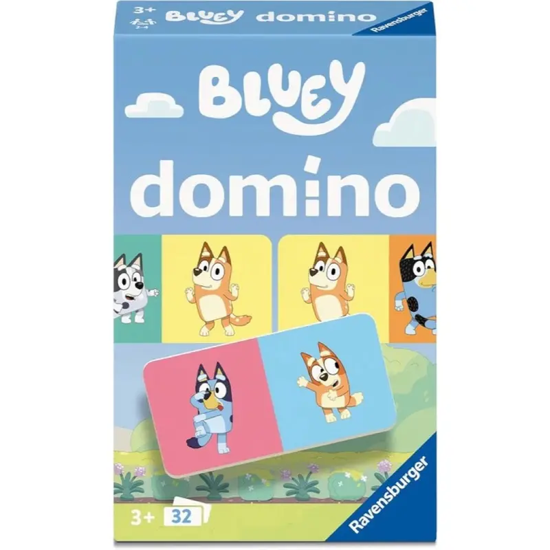 Ravensburger 24902-2 Bluey Dominoes 1
