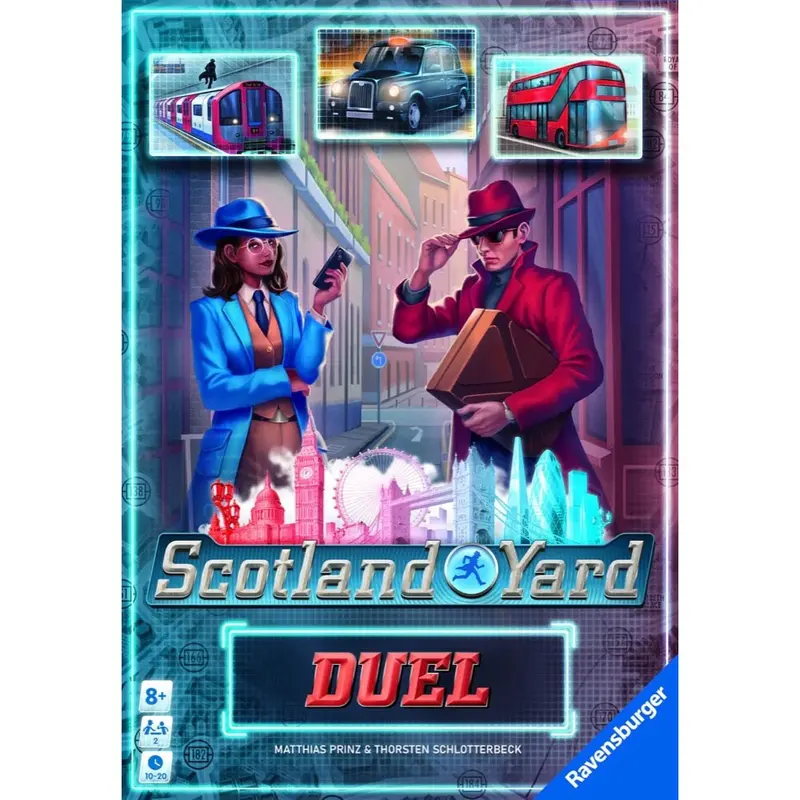 Ravensburger 25032-5 Scotland Yard Duel 2 Player 1