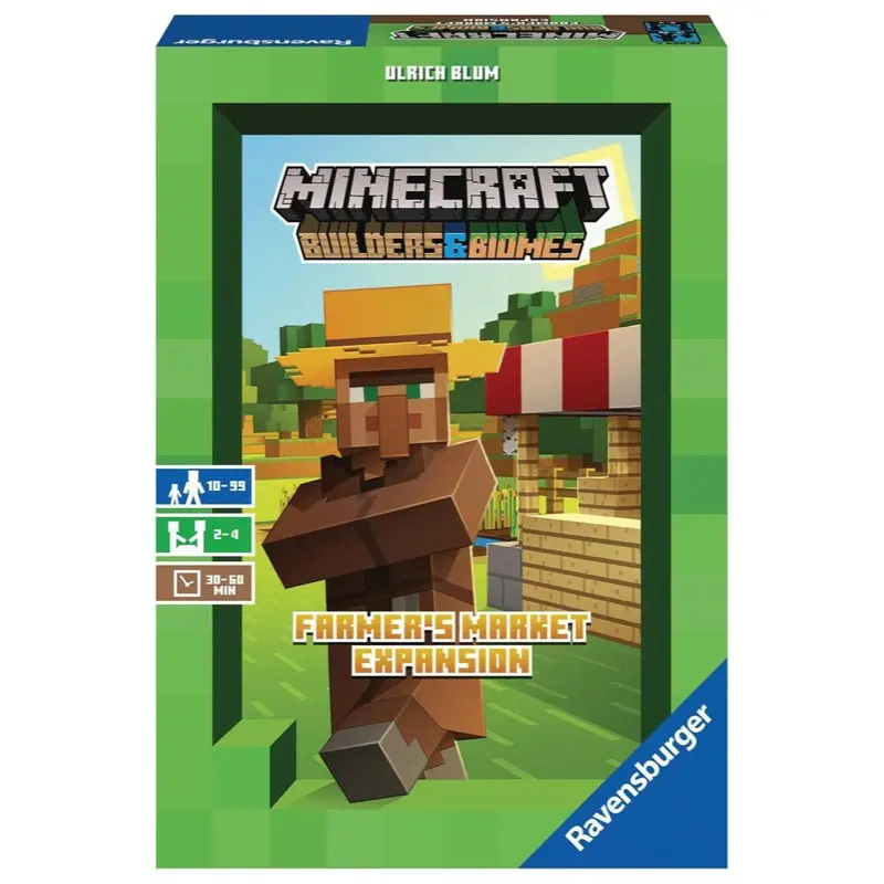 Ravensburger 26869-6 Minecraft Farmer's Market Game Expansion 1