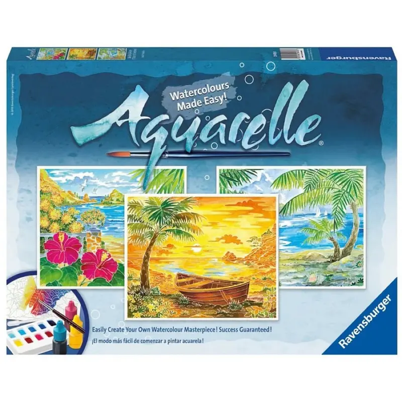 Ravensburger 29464-0 Aquarelle Professional Set Beach Paradise* 1