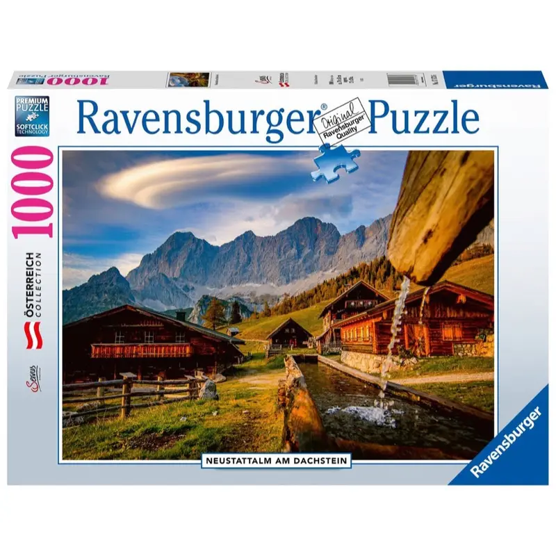 Ravensburger Rb00595-7 Neustattalm Am Dachstein 1000Pc Puzzle 1