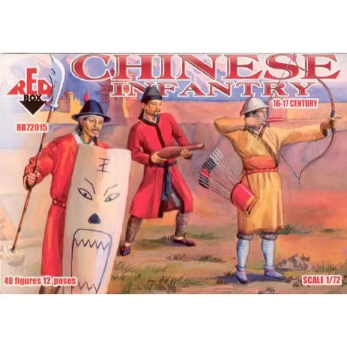 Red Box 015 1/72 Medieval China Chinese Infantry 1