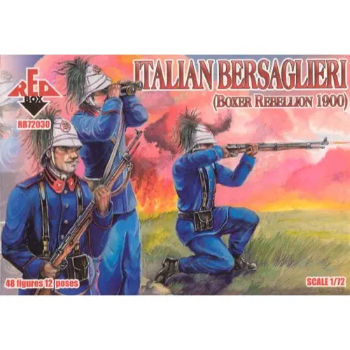 Red Box 030 1/72 Boxers Uprising Italian Bersaglieri 1