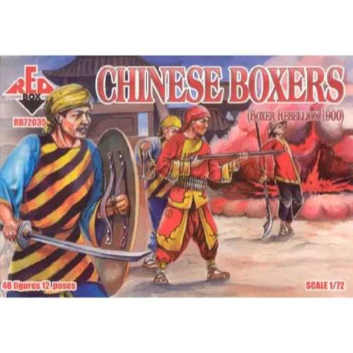 Red Box 035 1/72 Boxers Uprising Chinese Boxers 1