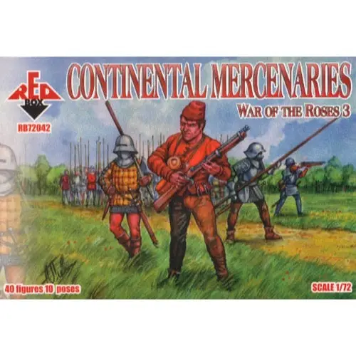 Red Box 042 1/72 Wars Of The Roses Continental Mercenaries 1