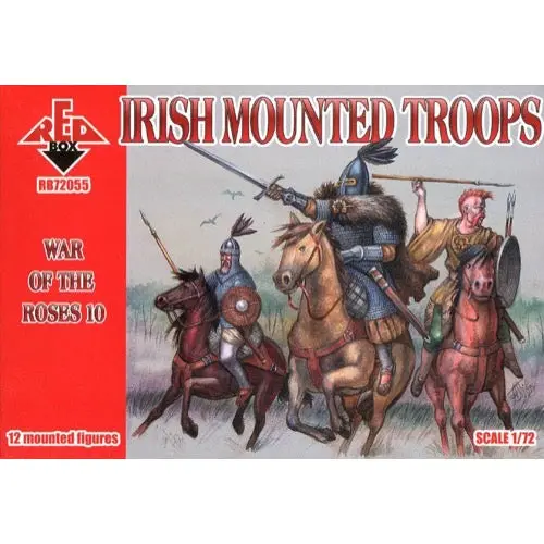 Red Box 055 1/72 Wars Of The Roses Irish Mounted Troops 1