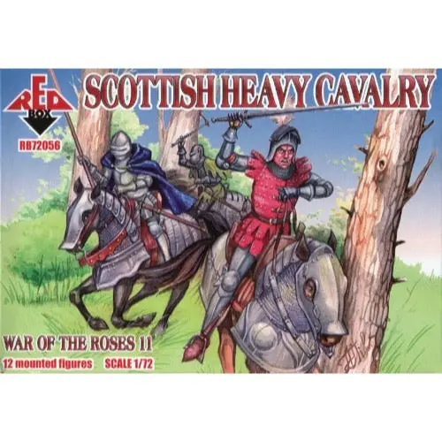 Red Box 056 1/72 Wars Of The Roses Scottish Heavy Cavalry 1