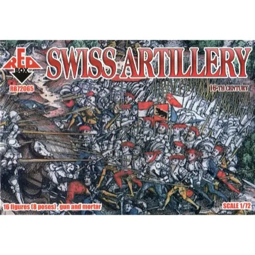 Red Box 065 1/72 16Th C. Swiss Artillery 1