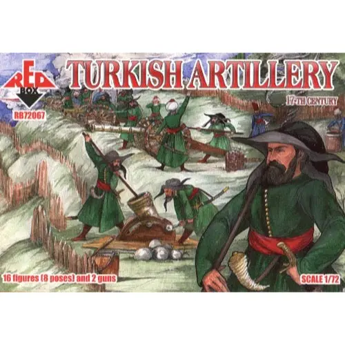 Red Box 067 1/72 17Th C. Turkish Artillery Xvii C. 1