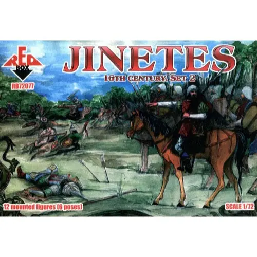 Red Box 077 1/72 16Th C. Jinetes Set No.2 1