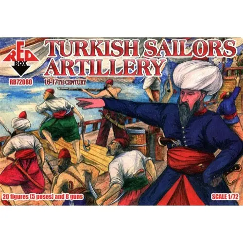 Red Box 080 1/72 16Th-17Th C. Turkish Sailors Artillery 1