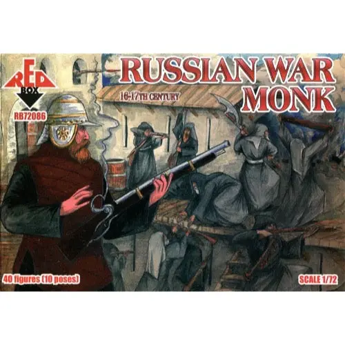 Red Box 086 1/72 16Th-17Th C. Russian War Monk 1