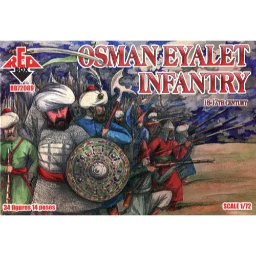 Red Box 088 1/72 16Th-17Th C. Osman Eyalet Infantry 1