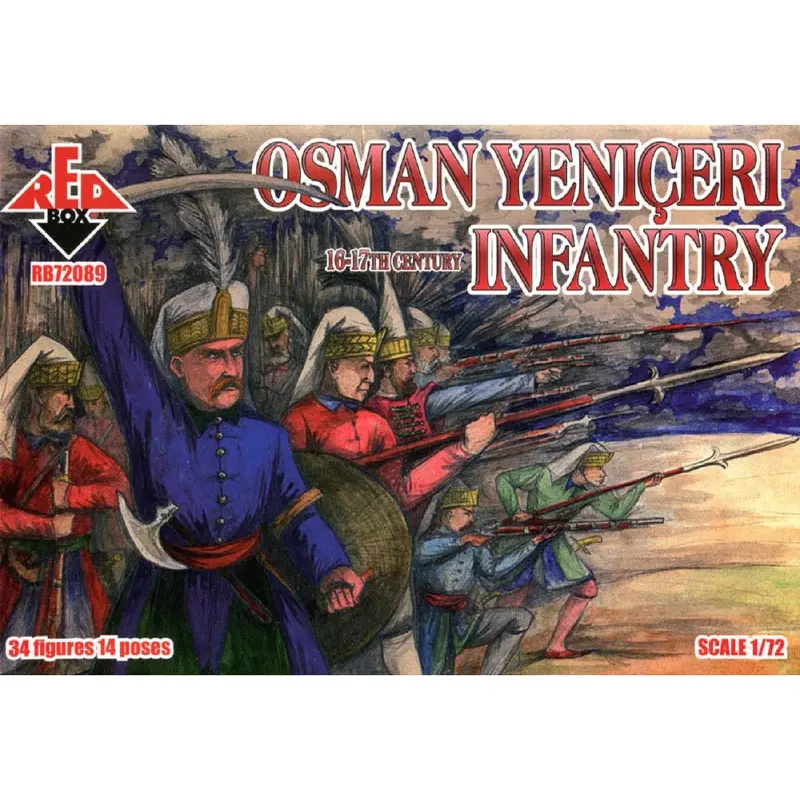 Red Box 089 1/72 16Th-17Th C. Osman Yeniceri Infantry 1
