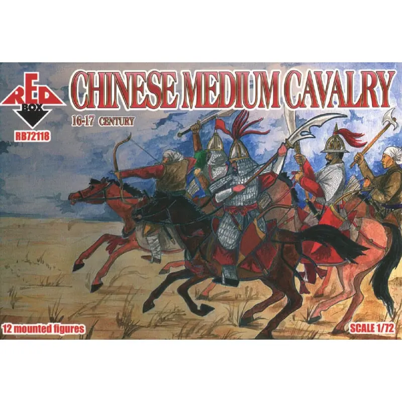 Red Box 118 1/72 16Th-17Th C. Chinese Medium Cavalry Ent 1