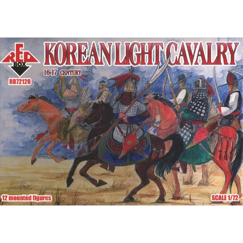 Red Box 120 1/72 16Th-17Th C. Korean Light Cavalry Ent 1