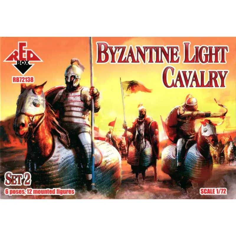 Red Box 138 1/72 Byzantine Empire Byzantine Light Cavalry Set 2 1
