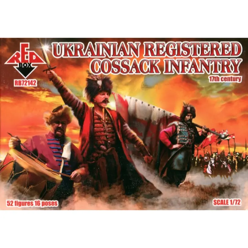 Red Box 142 1/72 17Th C. Ukrainian Registered Cossack Infantry 1