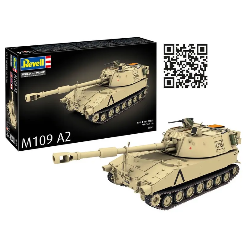 Revell 03361 1/72 Us M109 A2 1