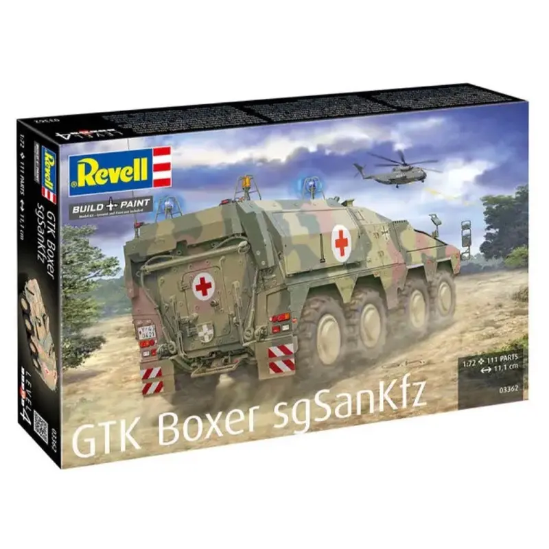 Revell 03362 1/72 Gtk Boxer Sgsankfz Sanitätskraftwagen Ambulance 1