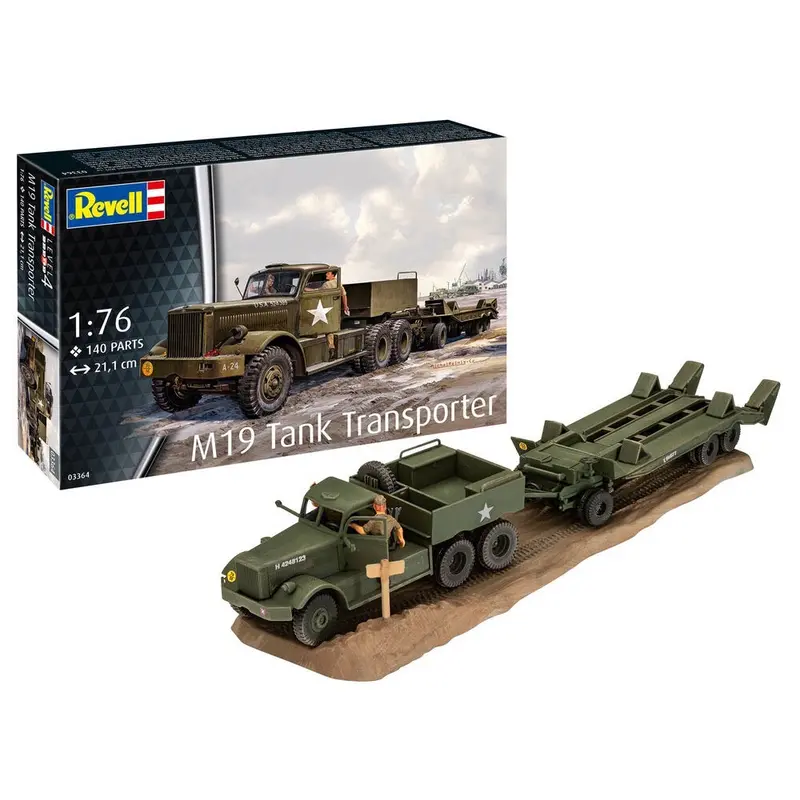 Revell 03364 1/76 Us M19 Tank Transporter 1