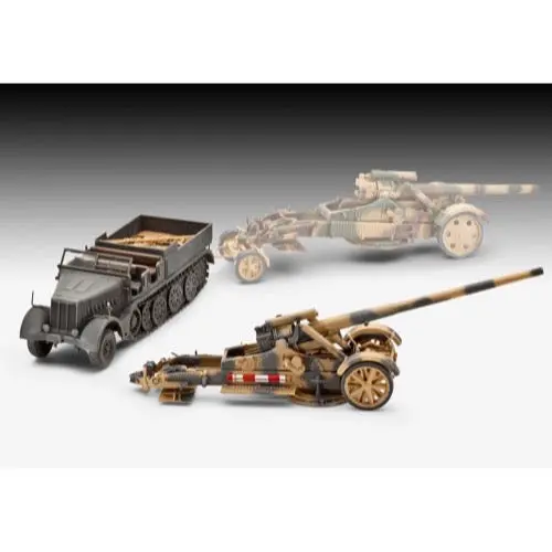Revell 03371 1/72 Sd.Kfz.9 Famo & 21Cm Morser 18/17Cm Kanone 1