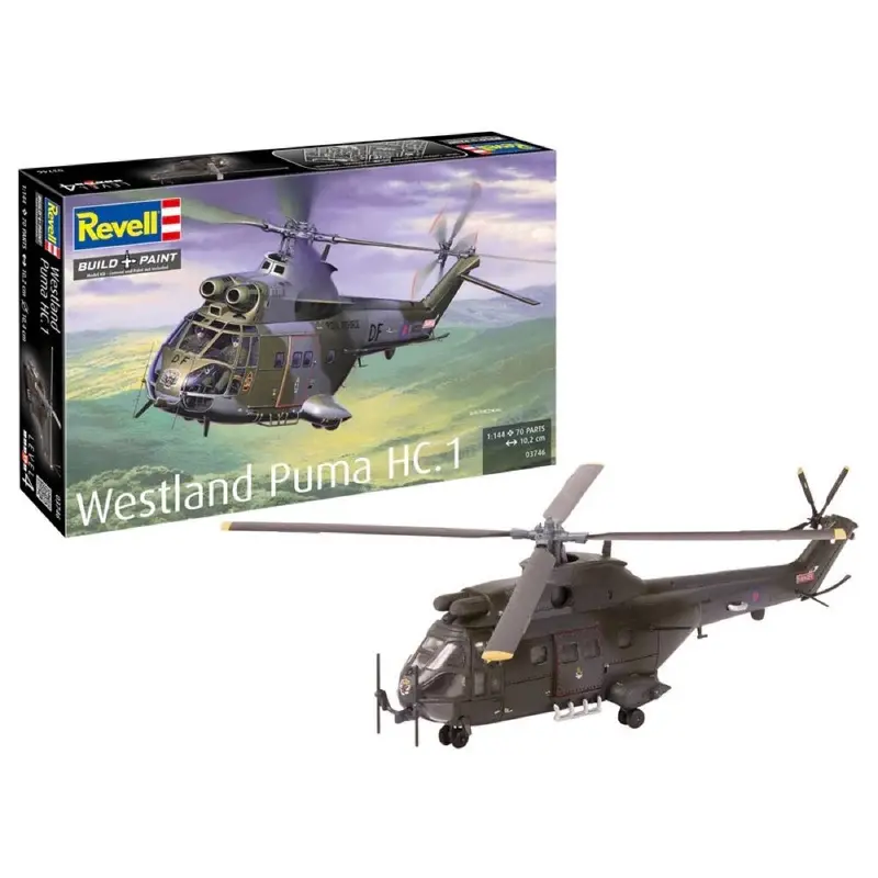 Revell 03746 1/144 Westland Puma Hc.1 Helicopter 1