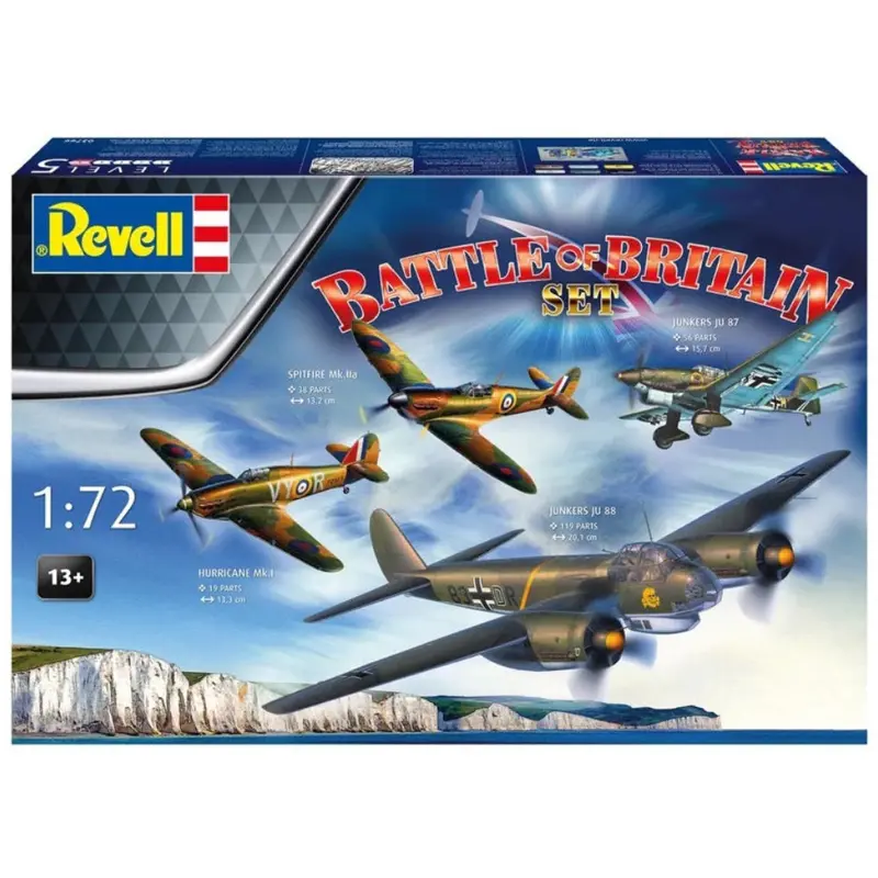 Revell 03766 1/72 Battle Of Britain 85Th Anniversary Set 1