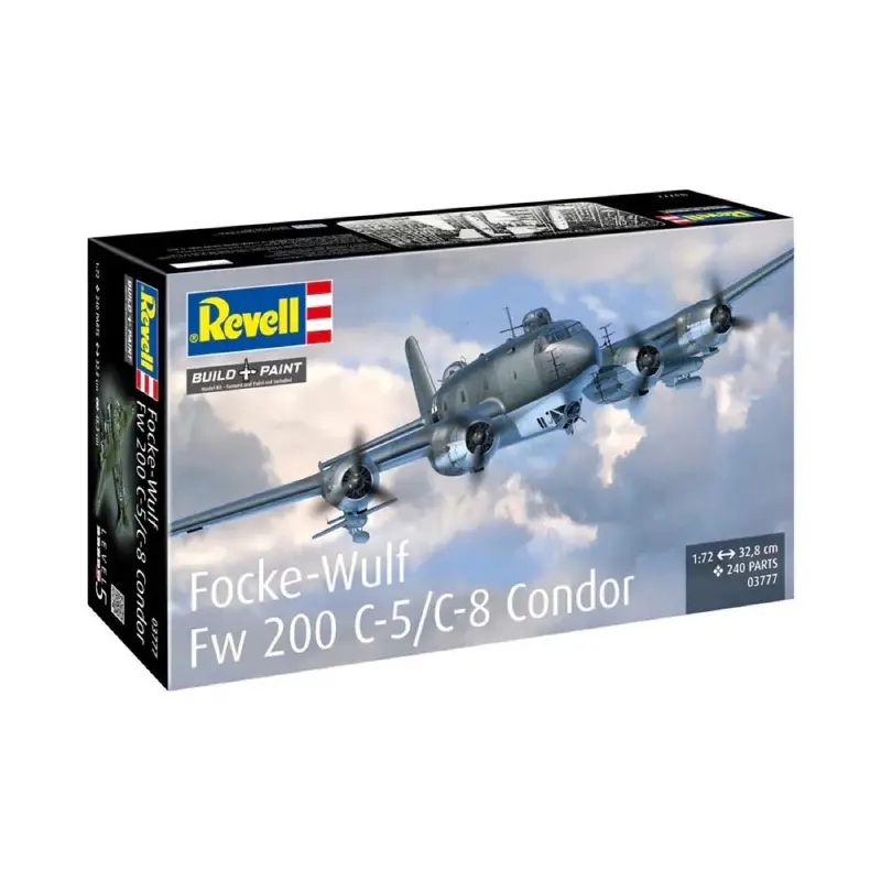 Revell 03777 1/72 Focke Wulfe Fw 200C-5/C-8 Condor 1