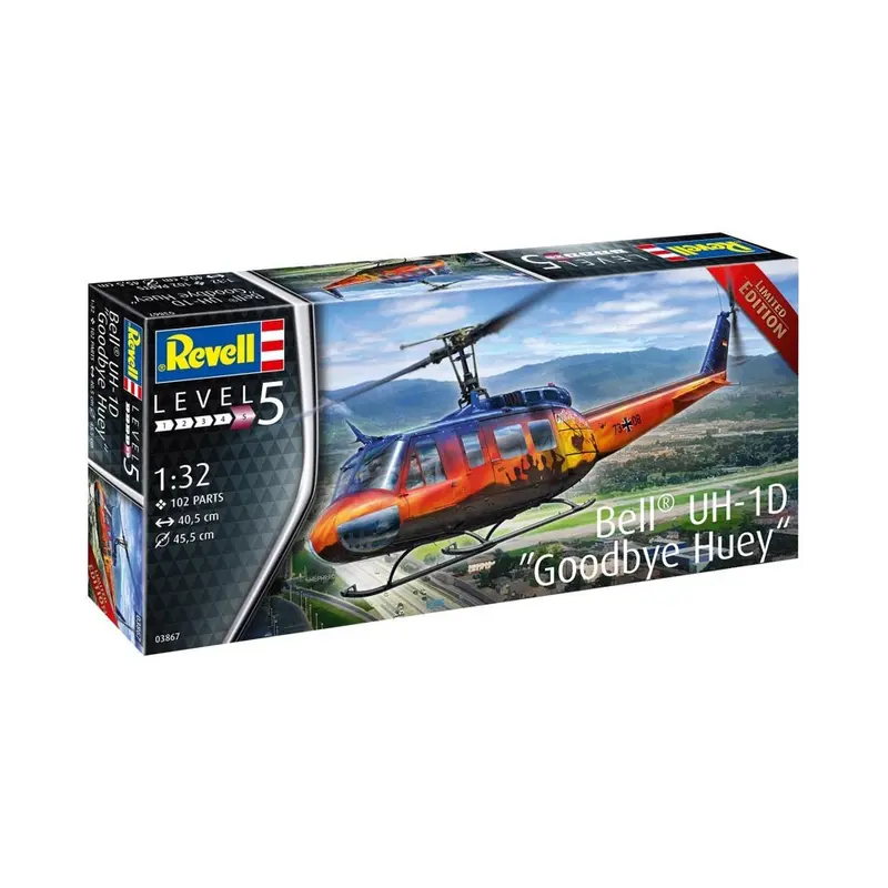 Revell 03867 1/32 Bell Uh-1D Goodbye Huey 1