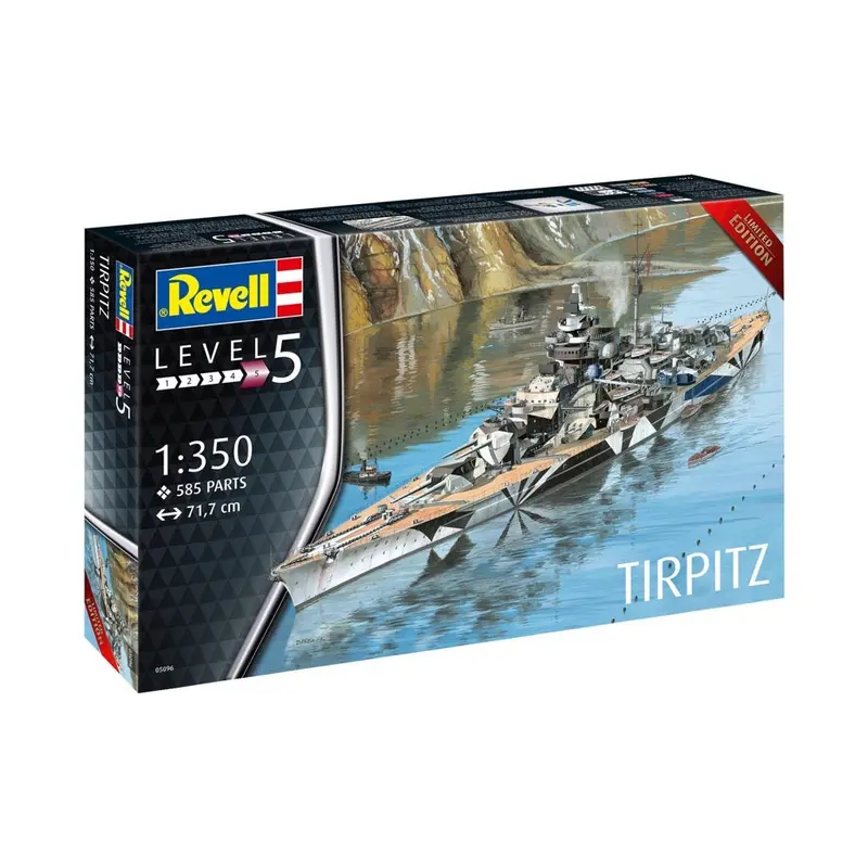Revell 05096 1/350 German Battleship Tirpitz 1