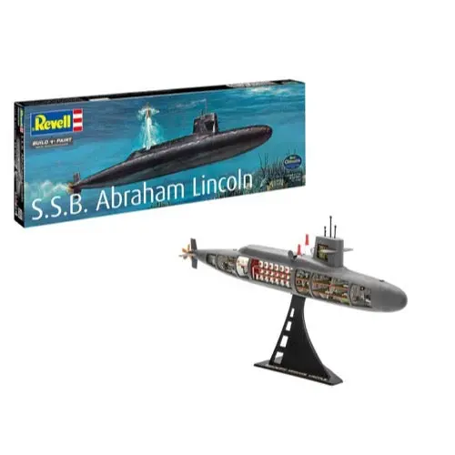 Revell 05185 1/253 S.S.B. Abraham Lincoln With Interior 1