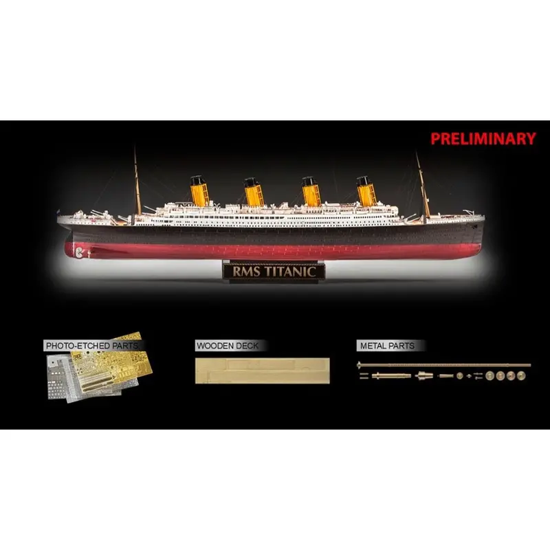 Revell 05243 1/400 R.M.S. Titanic Platinum Edition 1