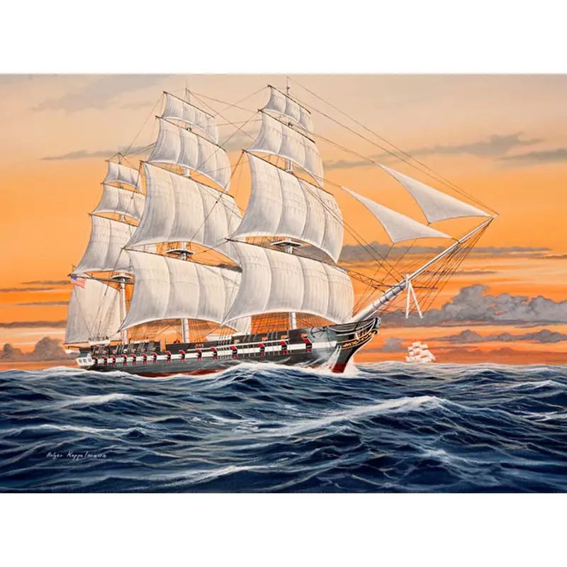 Revell 05607 1/96 Uss Constitution 250 Years U.S. Navy 1