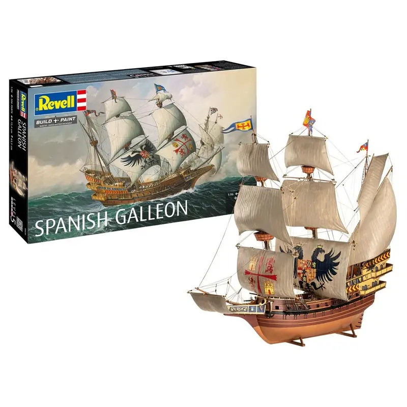 Revell 05620 1/96 Spanish Galleon 1