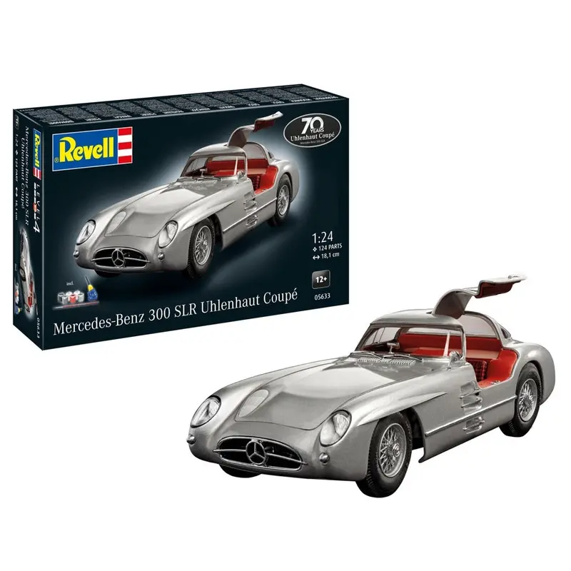 Revell 05633 1/24 1955 Mercedes-Benz 300 Slr Uhlenhaut Coupe 1