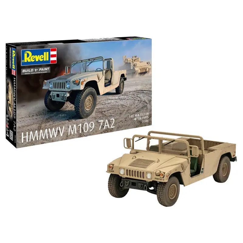 Revell 063366 1/35 Hmmwv M1097a2 Model Set 1
