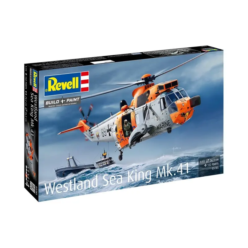Revell 063785 1/72 Westland Sea King Mk. 41 Model Set 1