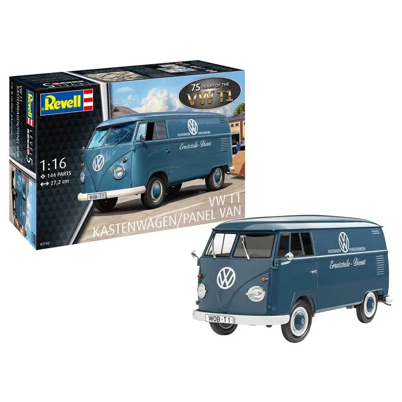 Revell 07742 1/16 Vw T1 Kastenwagen / Panel Van 1