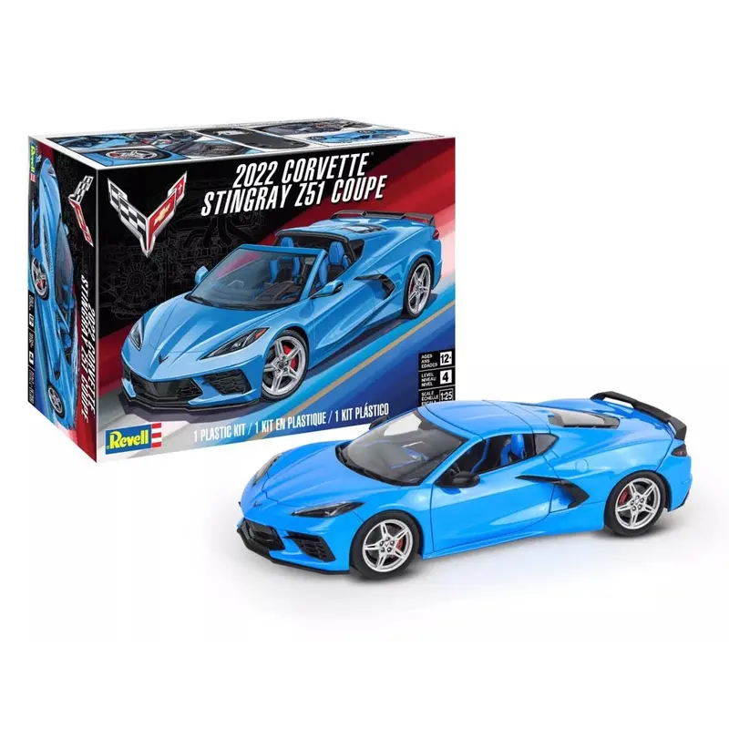 Revell 14556 1/25 2022 Corvette Stingray Z51 Coupe 1
