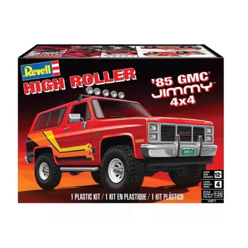 Revell 14577 1/25 ’85 Gmc Jimmy 4X4 High Roller 2
