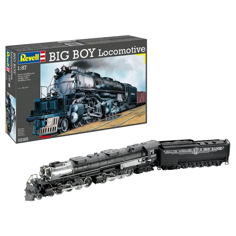 Revell 62165 1/87 Big Boy Locomotive Model Kit Set 2