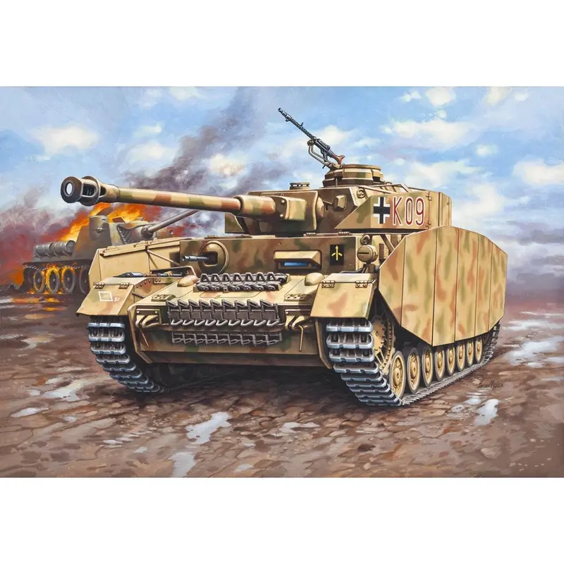 Revell 63184 1/72 Pzkpfw. Iv Ausf.H Model Kit Set 2