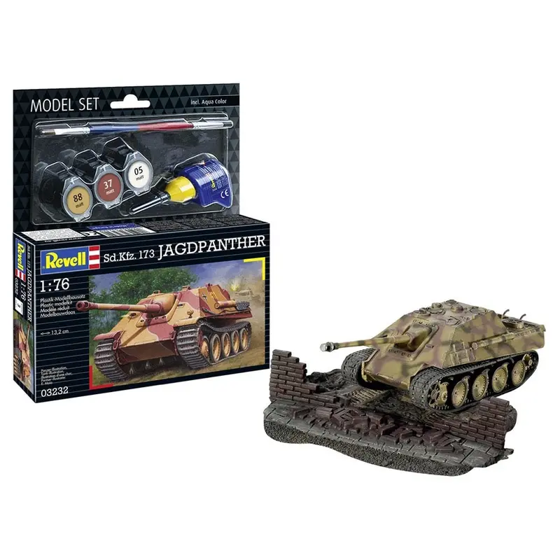 Revell 63232 1/76 Sd. Kfz. 173 Jagdpanther Model Kit Set 1