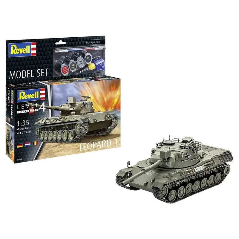 Revell 63240 1/35 Leopard 1 Model Kit Set 1
