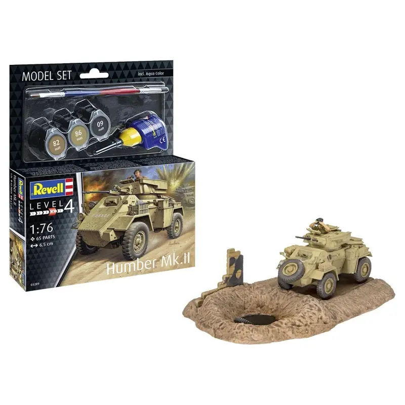Revell 63289 1/76 Humber Mk.Ii Model Kit Set 1