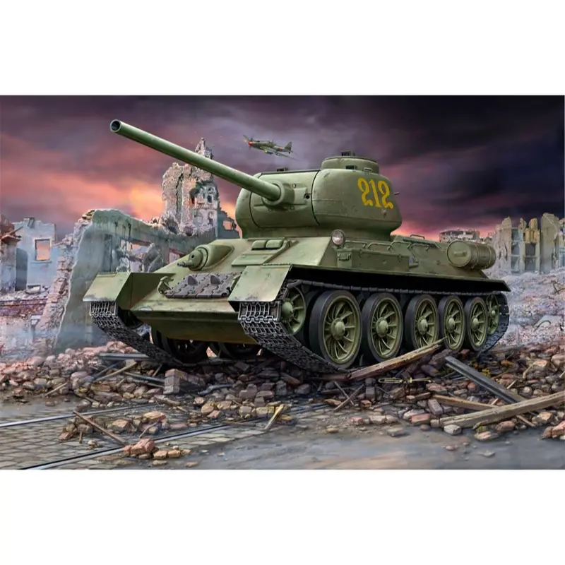 Revell 63302 1/72 T-34/85 Model Kit Set 2