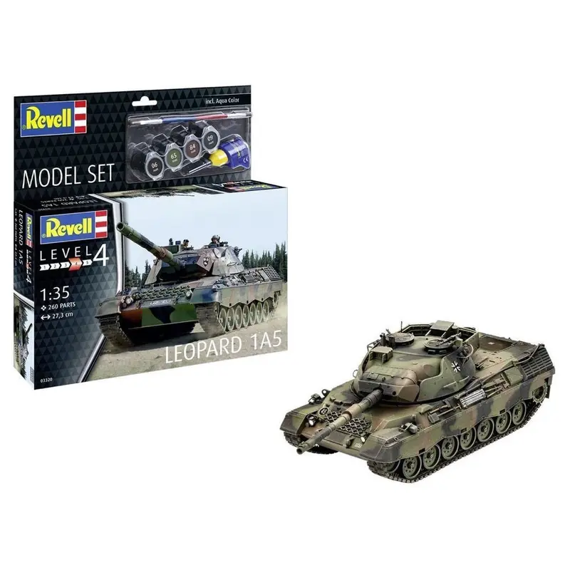 Revell 63320 1/35 Leopard 1A5 Model Kit Set 1