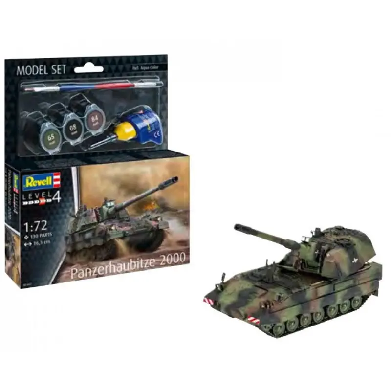 Revell 63347 1/72 Panzerhaubitze 2000 Model Kit Set 1